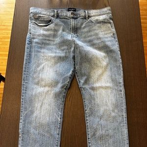 Lucky Brand 410 Athletic Straight Premium Coolmax Stretch Jean